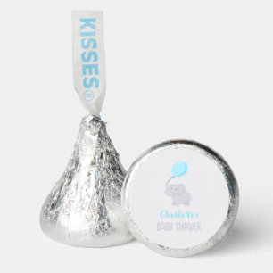 Cute Elephant Baby Shower Boy Hershey®'s Kisses®