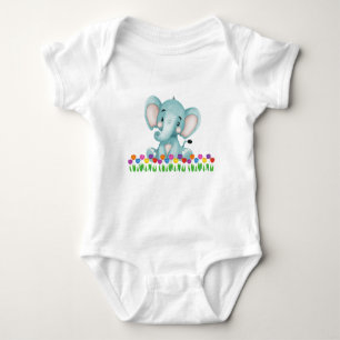 Cute Elephant Bodysuit