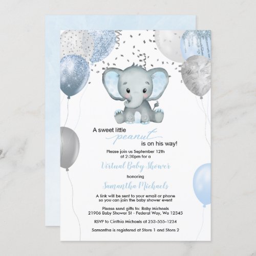 Editable Baby Shower Invitations for Boys 2022