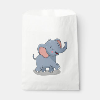 Cute Elephant Carrying Gift Favor Bag
