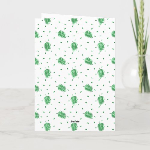 Cute Elephant Carrying Gift Letterpress Thank You Card