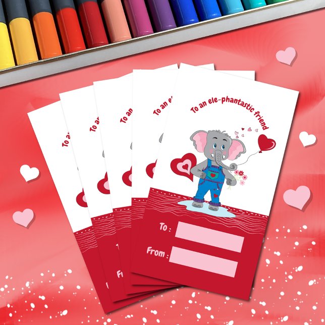 Cute Elephant | Hearts Classroom Valentine's Day  (Creator Uploaded)