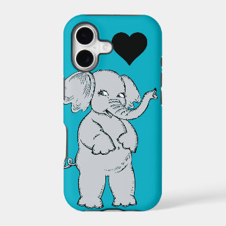Cute Elephant iPhone 17 Case
