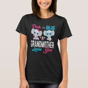 Cute Elephant Keeper Of The Gender Grandmother Lov T-Shirt