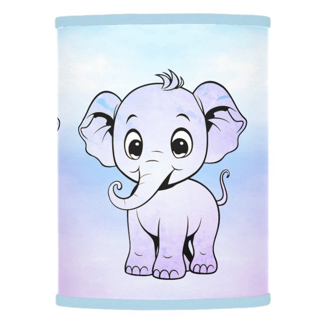 Cute Elephant Lamp Shade (Front)