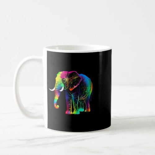 Cute Elephant Lover Animal on Elephant Coffee Mug
