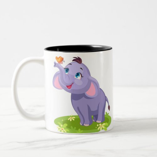 Cute elephant mug