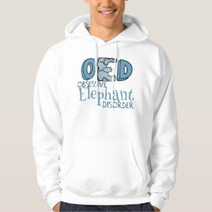 Cute Elephant Obsessed Hoodie