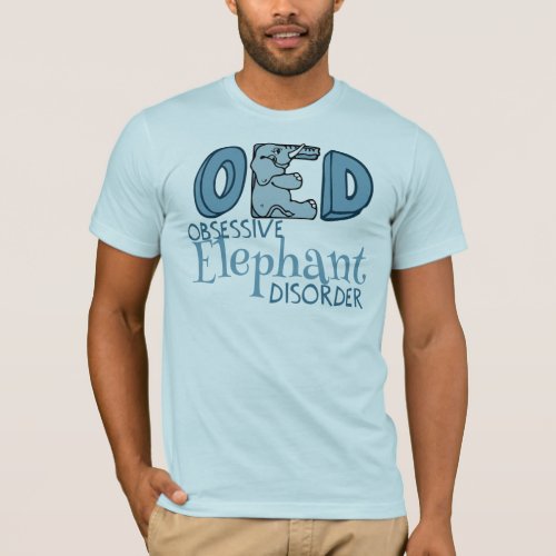 Cute Elephant Obsessed T_Shirt