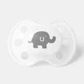 Cute Elephant  Pacifier Baby Shower Gift (Front)