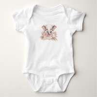 Cute Elephant Pink Boho Girl Baby Shower