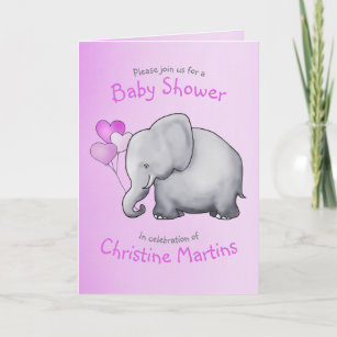 Dumbo Baby Shower Invitations Zazzle