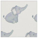 Cute Elephant Safari Animal Fabric