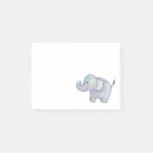 Cute Elephant Safari Animal Post-it Notes