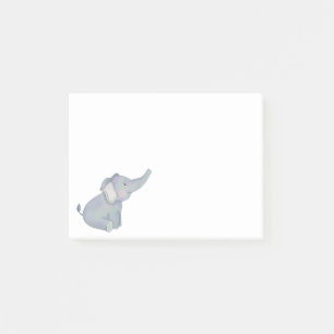 Cute Elephant Safari Animal Post-it Notes