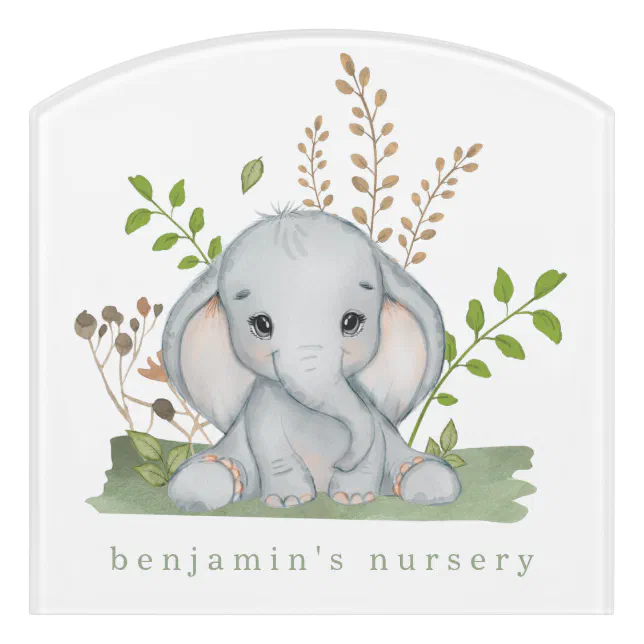 Personalized Elephant Baby Shower Wrapping Paper - Add Any Name — Potter's  Printing