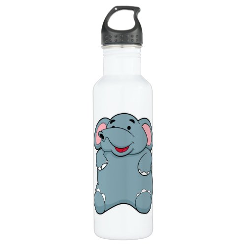 Cute Elephant Stainless Steel Water Bottle