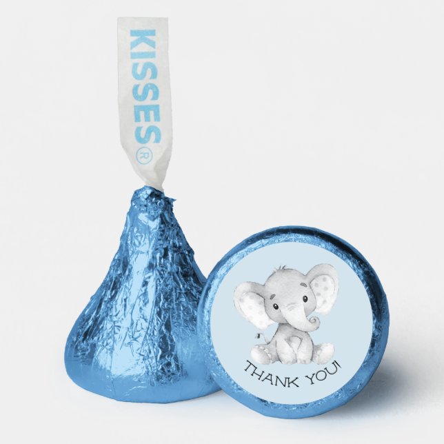 Cute Elephant Thank You  Hershey®'s Kisses® (Front)