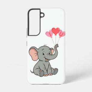Cute elephant valentine's day samsung galaxy s22 case