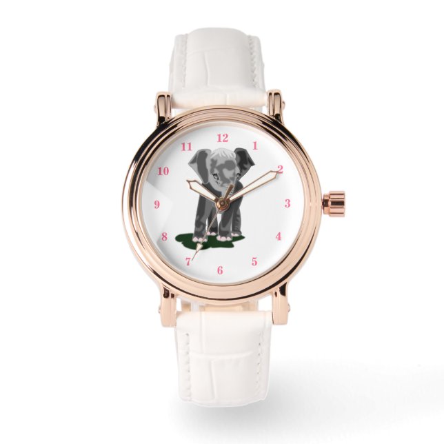 Cute Elephant Watch (Front)
