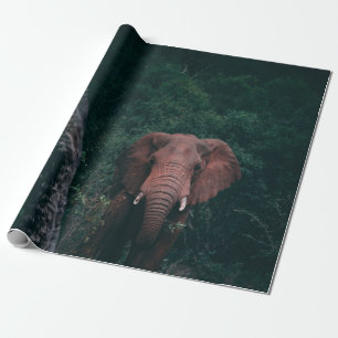 CUTE ELEPHANT WRAPPING PAPER
