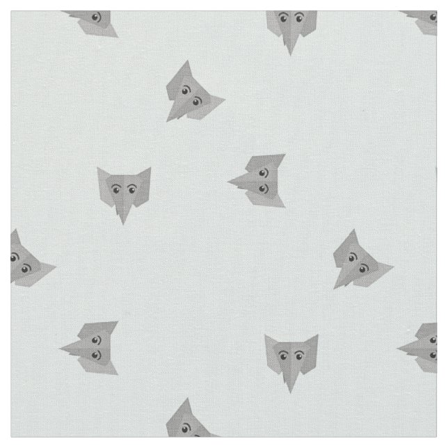 Cute elephants pattern fabric (Close Up)