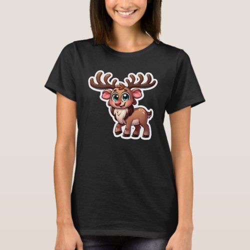 Cute Elk T_Shirt