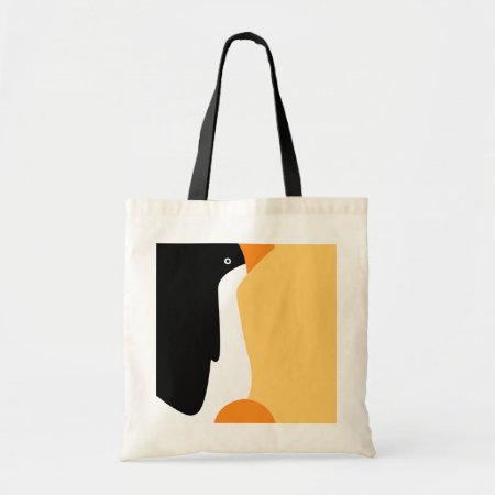 Cute Emperor Penguin Cartoon Crafts & Shopping Bag