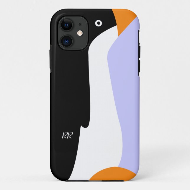 Cute Emperor Penguin iPhone 5 Case-Mate Case (Back)