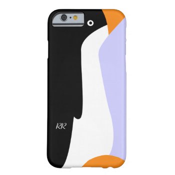 Cute Emperor Penguin Iphone 6 Barely There Iphone 6 Case by DigitalDreambuilder at Zazzle