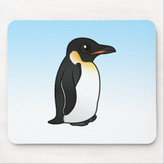Cute Emperor Penguin Mouse Pad
