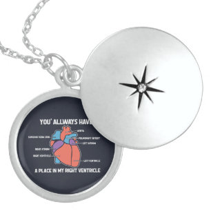 Cute EMT Paramedic Sentimental Statement Locket Necklace