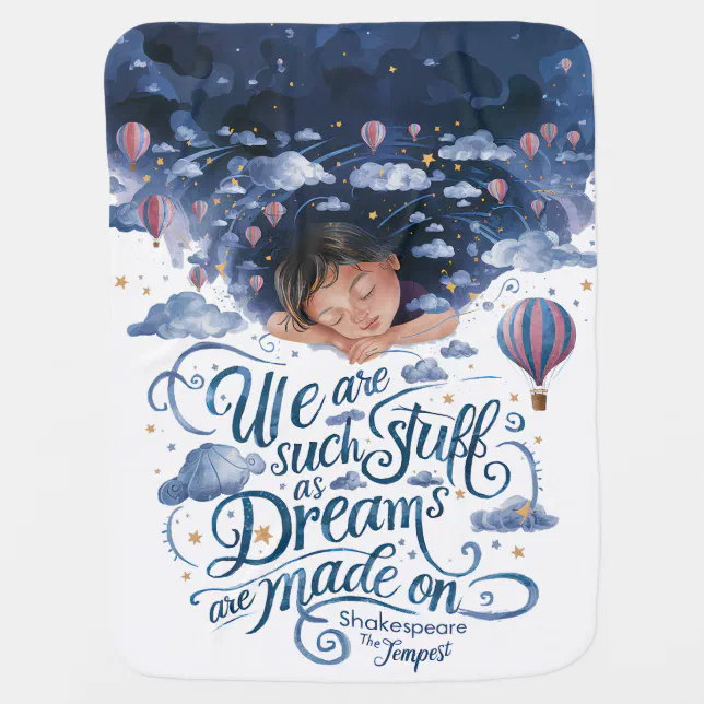 Enchanted Slumber Baby Blanket – The Tempest Hot Air Balloon Design