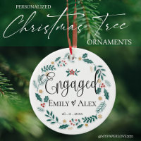 Cute |  Engaged | Our First Christmas
