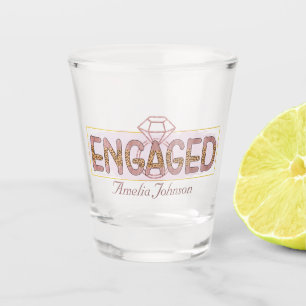 cute engagement party Bride Shot Glass