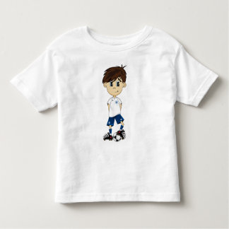 Cute England Soccer Boy Tee
