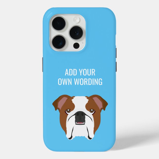Cute English Bulldog Case-Mate iPhone Case (Back)