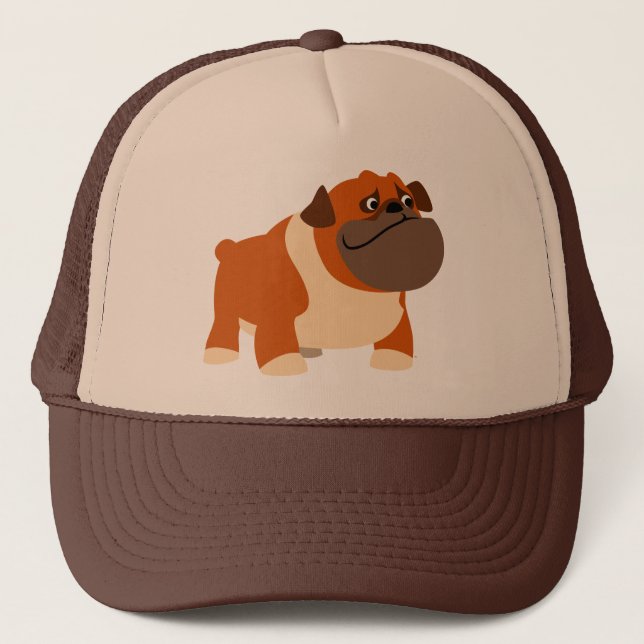 Cute English Bulldog Hat (Front)