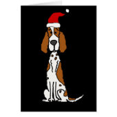 Cute English Setter Puppy Dog Christmas (Front)