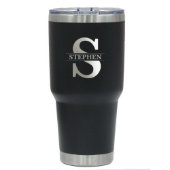 Cute Engraved 30 oz. Stainless Steel Tumbler (Black)