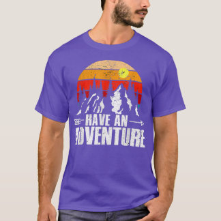 Cute Eplore Nature Have An Adventure Retro Forest T-Shirt