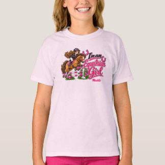 Cute Equestrian Girl T-Shirt