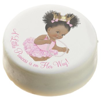 Cute Ethnic Pincess Baby Shower Cookies by The_Vintage_Boutique at Zazzle