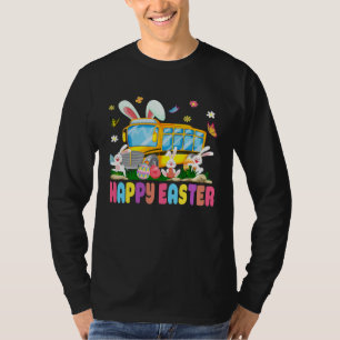 Cute Every Bunny s Favorite School Bus Driver Happ T-Shirt