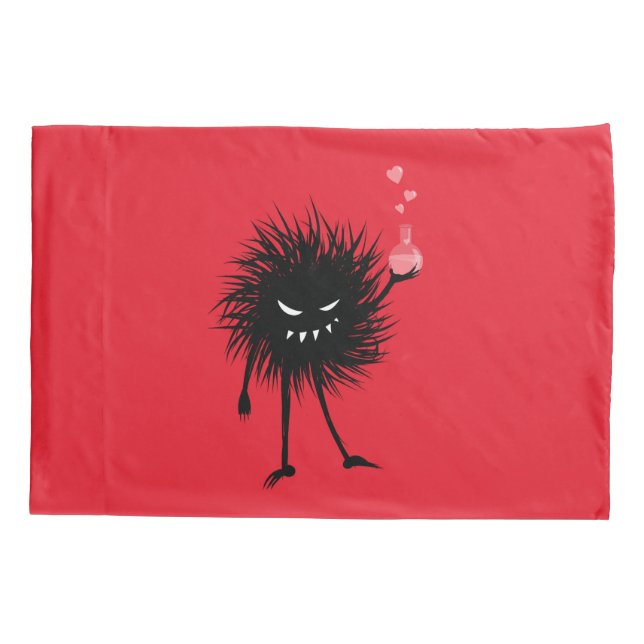 Cute Evil Character Love Potion Pillowcase (Back)