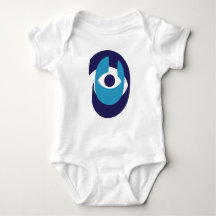 Cute Evil Eye Baby Bodysuit – Modern Nazar Amuletv