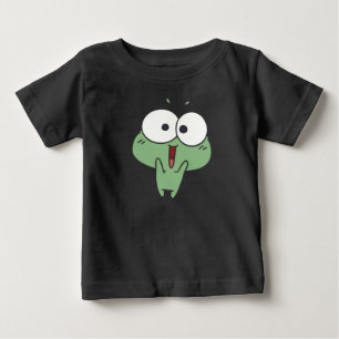Cute excited cartoon frog baby T-Shirt