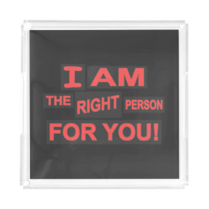 Cute Expression Design "Love Life". Buy Now Acrylic Tray