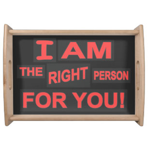 Cute Expression Design "Love Life". Buy Now Serving Tray