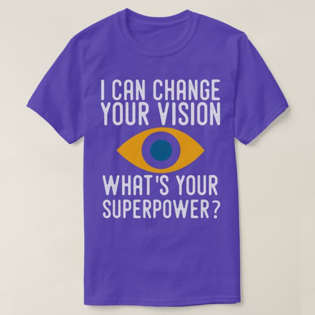 Cute Eye Doctor Optometry Optometrist Men Women Do T-Shirt (Design Front)